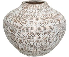 Decoris Vaza 858482, 25 cm, švelni smėlinė