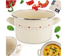 Lumarko Orion Kuko puodas TONCA 22 cm, 4 l - Emailliuotas