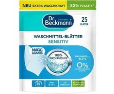 Dr_Beckmann Skalbimo lapeliai Dr. Beckmann JAUTRIAI ODAI, 25 vnt.