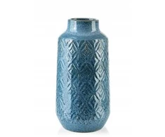 Mondex Since 1986R YARINE Mėlynas Wazon 8,5x8,5x31 cm