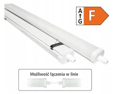 Lumax LED hermetiškas šviestuvas Heda HTP3002L 30W 3200lm 840 130ST 20 linijų
