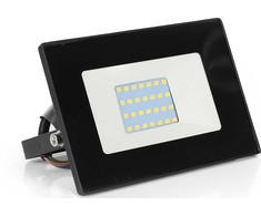 Lumax Prožektorius LED prožektorius Heda Floodlight HFL130N 30W 2400lm 4000K 120° IP65 juodas