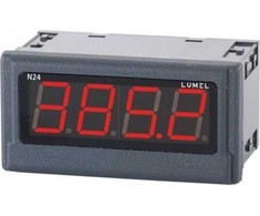 Lumel Ampermetro 4 skaitmenų įvestis AC 230V 0-5A blokas A su KJ N24 sertifikatu Z510300M1