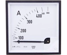 Lumel 400 / 800A 400 / 5A 96x96mm analoginio matricinio amperometro (EA19N F42100000000)