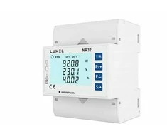 Lumel NR32 trifazis tinklo parametrų matuoklis, skirtas 3P ir 4P tinklams, 100 V - 600 V, NR32 330102MH200M0