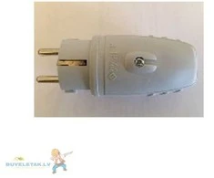 N_L Kištukas N&L,16A, 250V, IP44, pilkos spalvos