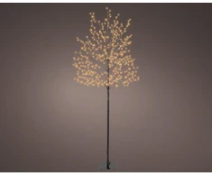 Lumineo Decoration "Tree" with LED lighting. 491627. 150 cm. juodas