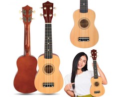 Luna Guitars SUPRIMO UK21 NW soprano ukulele 21"" natūrali mediena