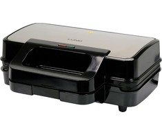 Vaflinė „Toya Sa Poland“ 900 W 3 viename XXL sumuštinių keptuvė, grilis, skrebutis ir vaflių lėkštės (67530)
