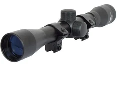 Teleskopas JS-Tactical 4×32 taikiklis su laikikliu, skirtas 11 mm bėgeliui