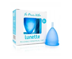 Lunette Menstruacinė taurelė, mėlyna, 2 dydis