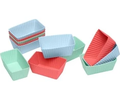 Lurch 12 Flexiform foremek na brownie, 8x4,5x3 cm, miks pastelowych kolorów