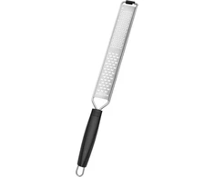Lurch 240110, Flat grater, Nerūdijantis plienas, Plastic, Nerūdijantis plienas, 18/10 Cr.Ni. Nerūdijantis plienas, Hanging loop, 45 mm (LU240110)