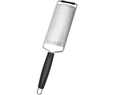 Lurch Lurch 240240, Flat grater, Juodas, Nerūdijantis plienas, Plastic, Nerūdijantis plienas, Hanging loop, 65 mm, 330 mm