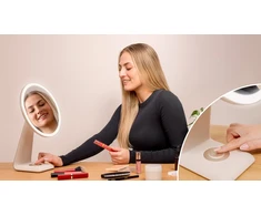 Kosmetinis veidrodėlis Cecotec FaceCare Mirror dizainas su apšvietimo lempa 2000mAh