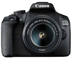 Lustrzanka Canon Eos 2000D Bk 18-55 Is II Eu26 (2728C003AA)