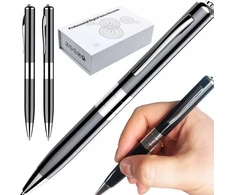 Diktofonas Luxury Goods BALLPOINT MINI SPY VOICE RECORDER PENDRIVE 15H HQ, skirtas pasiklausymo aptikimui