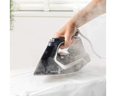 Garų lygintuvas Beldray Ultra Sleek, 2600 W, tamsiai mėlynas su platinos spalvos apdaila
