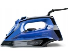 Garų Lygintuvas - Taurus 3000 W, Keraminis Padas, Juoda/Mėlyna