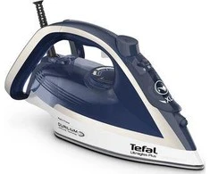 TEFAL | Garų lygintuvas | FV6812E0 Ultragliss Plus | Garų lygintuvas | 2800 W | Vanduo tank capacity 270 ml | Continuous steam 50 g/min | Mėlyna/Baltas