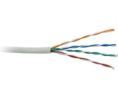 Lynx CS Cat5E montavimo kabelis, jungtis, PVC, 305m (LX- STR- UTP5E - GR)