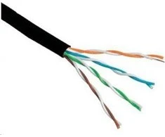 Planet Lynx CS Montavimo kabelis, Cat6, 305m, Juodas (KAB- SLD -UTP6-OUT- GR)