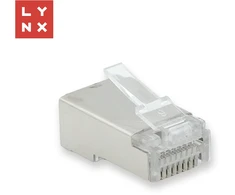 Lynx CS LYNX konektor STP Cat6, 50µ, 100ks