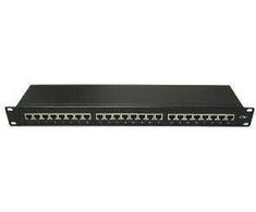 Lynx CS Komutacinė panelė 24 prievadų Cat5E, STP, blokas 110 (LX24S-C5E-BK)