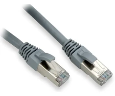 LYNX FTP jungiamasis kabelis Cat6, PVC, 7m, pilkas