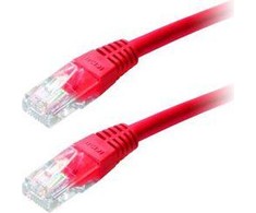 Xtendlan Lynx CS Patchcord, Cat5E, FTP, 2m, raudona (PK-FTP5E-020-RD)