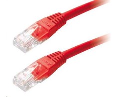 Lynx CS jungiamasis laidas, Cat5E, UTP, 1 m, raudonas (PK-UTP5E-010-RD)