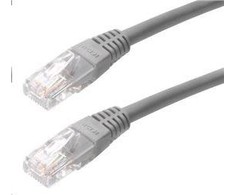 Lynx CS Patchcord, Cat5E, UTP, 20 m, pilka (PK-UTP5E-200-GR)