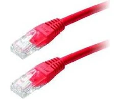 Lynx CS Patchcord, Cat6, UTP, 1m, raudona (PK-UTP6-010-Raudonas)
