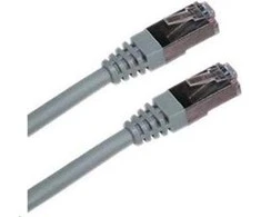 Value Lynx CS Patchcord Cat6A, S- FTP, 3m, pilka (PK- SFTP6A-030-GR)