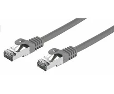 LYNX FTP jungiamasis kabelis Cat5e PVC, CCA, 0,1 m, pilkas (pakuotėje 10 vnt.)