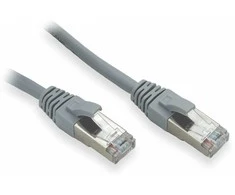 LYNX FTP jungiamasis kabelis Cat5e PVC, CCA, 15m, pilkas