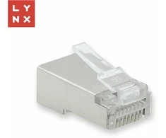 LYNX konektor STP Cat5e, 30µ, 100ks