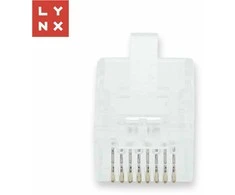 LYNX konektor UTP Cat5e, 50µ, 100ks