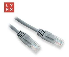 LYNX UTP jungiamasis kabelis Cat5e, PVC, CCA, 20m, pilkas