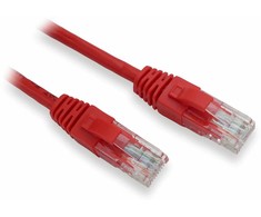Lynx CS tinklo kabelis, Cat 5e, UTP, PVC, CCA, raudonas, 20m (LX-UTP5E-200-Raudonas)