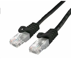 LYNX UTP jungiamasis kabelis Cat5e, PVC, CCA, 3m, juodas