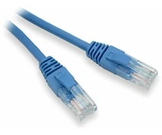LYNX UTP jungiamasis kabelis Cat5e, PVC, CCA, 7m, mėlynas