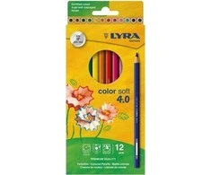 Lyra Color Soft 4.0 pakabinamas pieštukas 12 spalvų