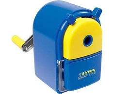 Mechaninis drožtukas Lyra, plastikinis, mėlynos spalvos