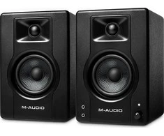 Garso kolonėlė  M-AUDIO BX3 ,  2 vnt. Juodos spalvos