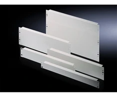 M_Rittal Rittal Rittal 19'' tuščias skydelis, 1 U, plieno lakštas, juodas RAL 9005, VE: 2 - 7151.005
