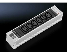 m_Rittal RITTAL DK PSM Plus lizdo modulis C13 6 krypčių juodas neperjungiamas su šiluminės srovės apsauga - 7856070