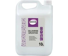 Gruntas giluminis gruntas Okko, baltos spalvos, 10 l