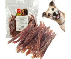 Šunų Skanėstai - MACED Mini Antienos Juostelės 500g Be Glitimo 45% Baltymų