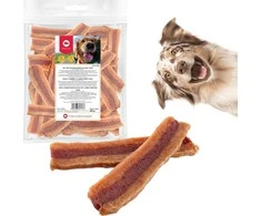 MACED Anties, triušio ir ėrienos juostelės - Gardėsis šuniui - 500g
